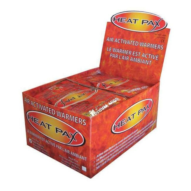 Body Warmer, 24+ hr, Air-Activated, 130  Degrees F Avg. Temp., 240 PK