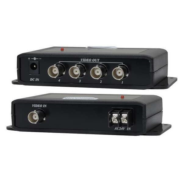 Speco Technologies 1 In/4 Out Video Distribution Amplifier VIDDIST