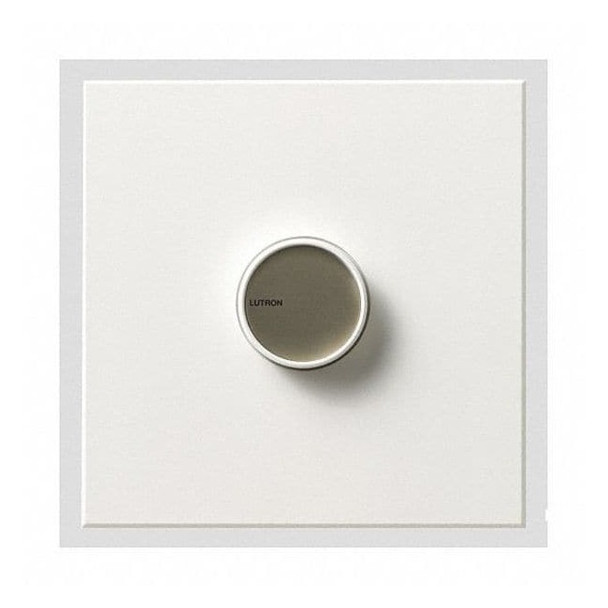 Lutron Lighting Dimmer,1-Pole Switch,1500W C-1500-WH