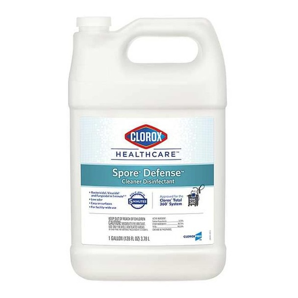 Clorox Disinfectant Cleaner with Bleach, 1 gal Jug, 4 PK 32122