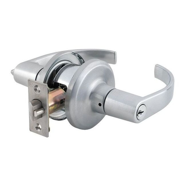 Dormakaba Lever Lockset,Mechanical,Storeroom QTL270M626SA118FSCKD