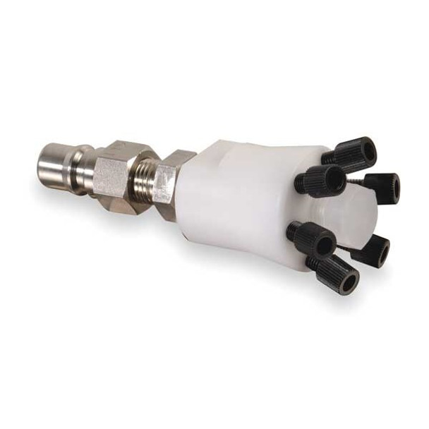 Justrite Poly Manifold w/Stainless Steel Fitting 28177 Justrite Poly Manifold w/Stainless Steel Fitting 28177