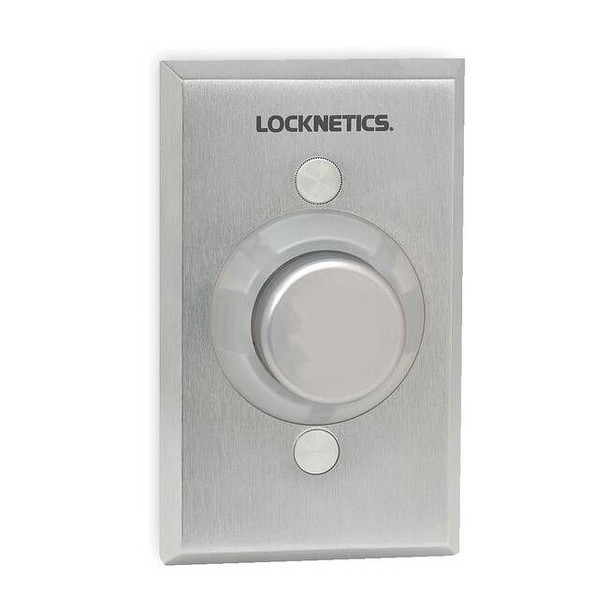 Schlage Electronics Extreme Duty Push Button,Aluminum 631AL
