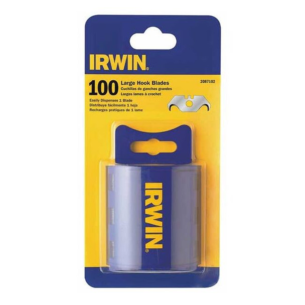 Irwin Hook Utility Blade,11/16" W, PK100 2087102