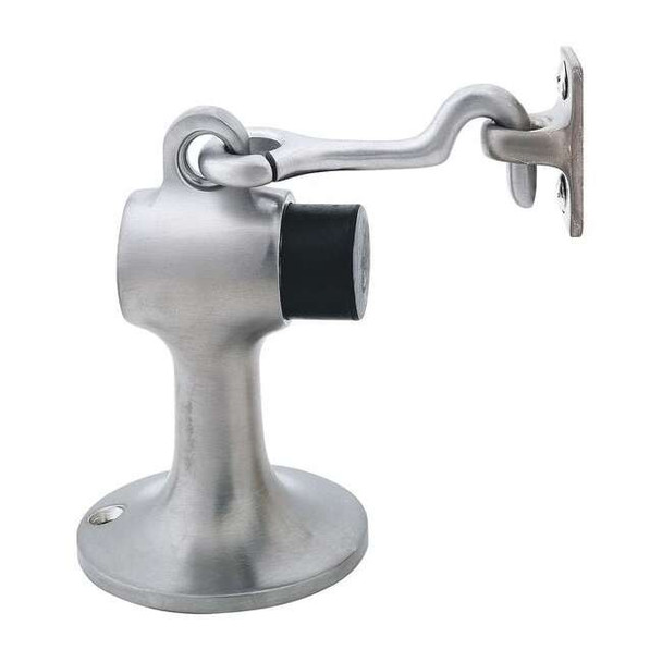 Ives Door Stop,2-1/2in.Lx1-1/16in.W FS446 US26D