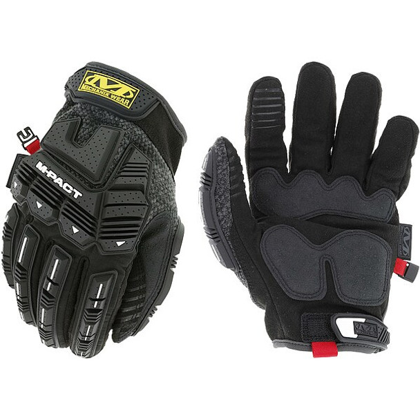Mechanix Wear Mechanics Gloves,Black/Gray,10,PR CWKMP-58-010 Mechanix Wear Mechanics Gloves,Black/Gray,10,PR CWKMP-58-010