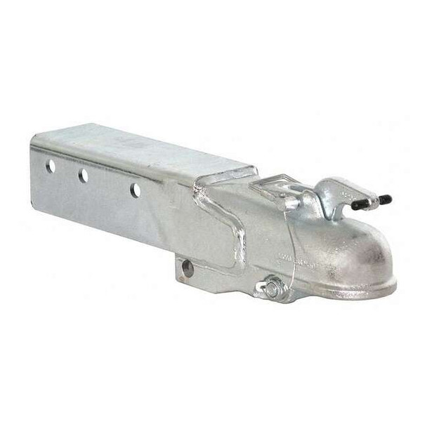 Heavy Duty Straight Tongue Cast Coupler with 2-5/16 Inch Cast and 3 Inch Channel