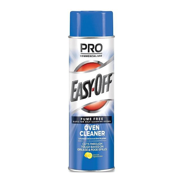 Fume Free Max Oven Cleaner, Foam, Lemon, 24 oz, Aerosol Spray, PK6