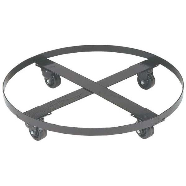 Justrite Drum Dolly, 55 gal, 27 in L, Black 28270 Justrite Drum Dolly, 55 gal, 27 in L, Black 28270