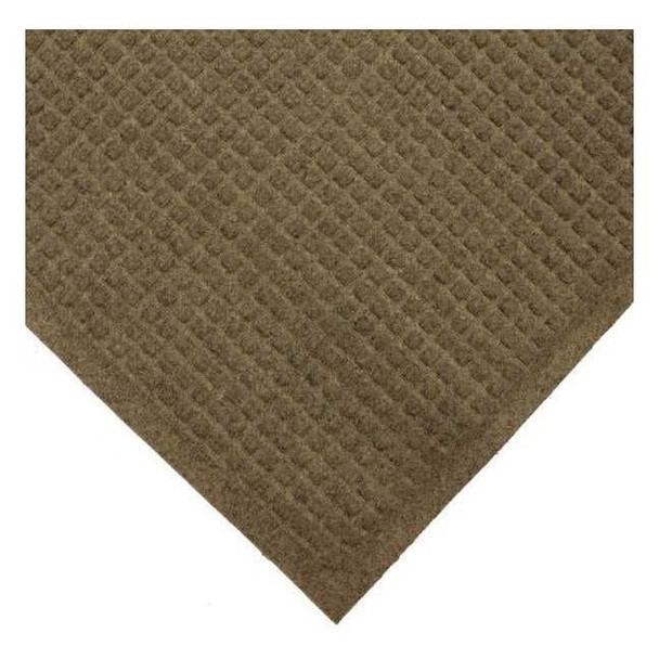 Condor Entrance Mat, Polypropylene, 3/8 in Thick, Brown, 3 ft W x 5 ft L 8ZNP1