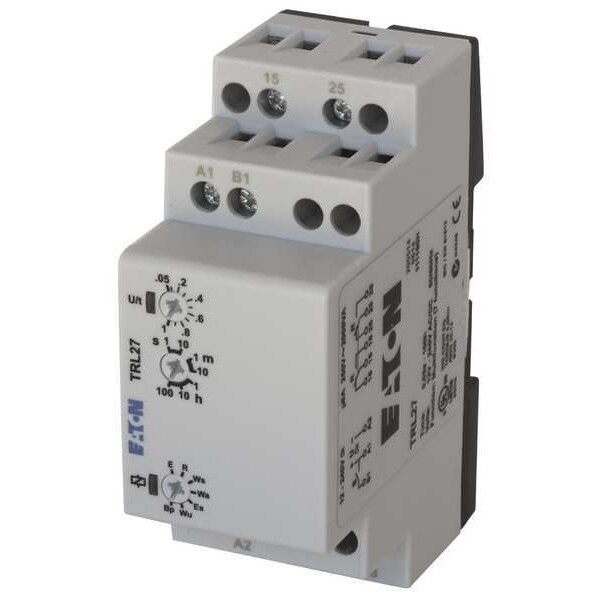 Multifunction Time Delay Relay, Square, 6 Functions 12 to 240V AC/DC, DPDT