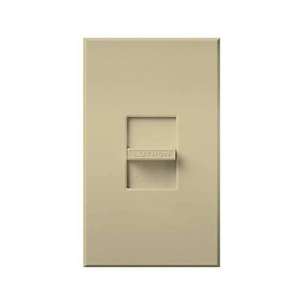 Lutron Lighting Dimmer, 1000 W Cap at 120VAC, Ivory NT-1000-IV