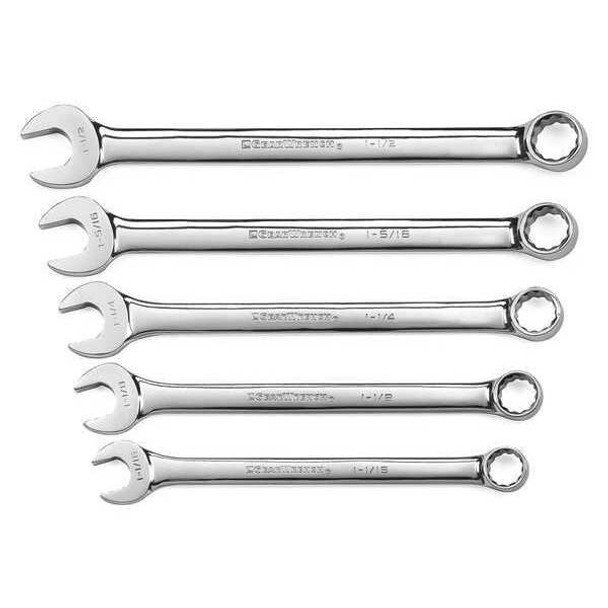 Gearwrench Combination Wrench Set,sae,5 Pc.,large 81921