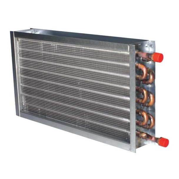 Precision Coils Hydrnc Heating Coil,450 cfm,Flanged W101912N