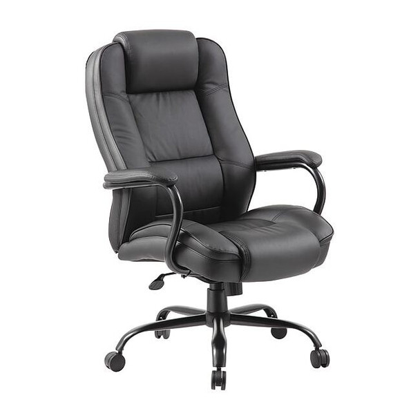 Manufacturer Varies Executive Chair,Heavy Duty,Leather Seat 452R31