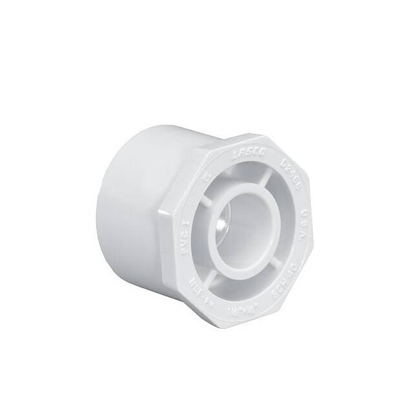 Westlake Pipe & Fittings PVC, Bushing, 1 1/2 in, 3/4 in 437210BC