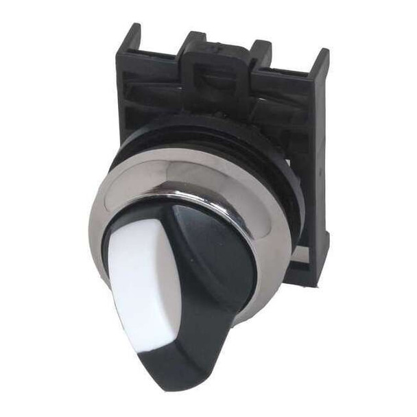 Eaton ShortHandleSelectorSwitch,Blk,2Pos,22mm M22M-WRK