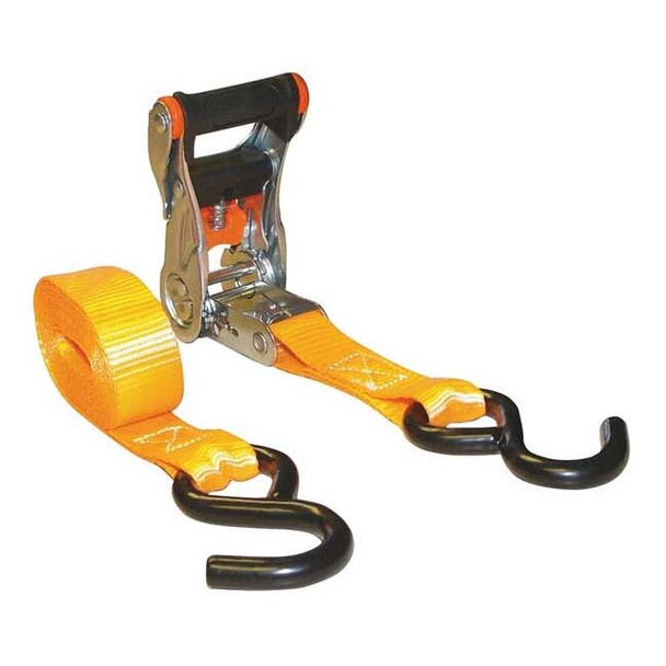 Erickson Tie-Down Strap,Ratchet,10ft. x 1In.,PK4 31352