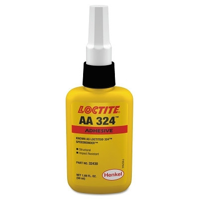 324™ Speedbonder™ Structural Adhesive, High Impact, 50 mL, Bottle, Amber
