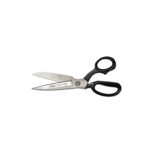 Inlaid® Wide Blade Bent Handle Industrial Shears, 12.5 OAL, Black, Sharp