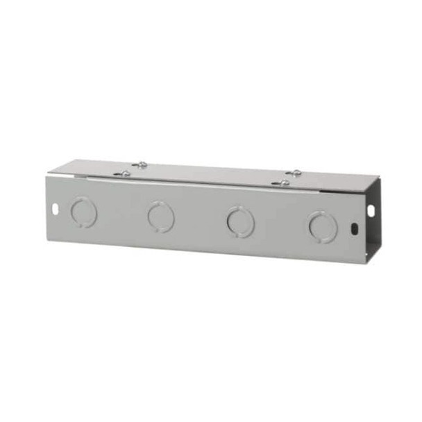 Straight Section Wireway, 1 Rating, Steel, Powder Coated