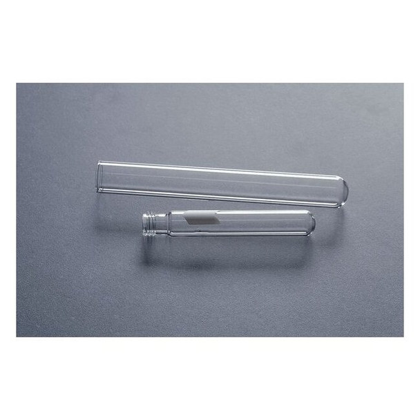 Kimble Chase Test Tube,0.98 in Dia,Colorless,PK500 73500-25150