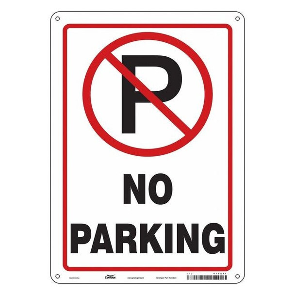 Condor Traffic Sign,10"W,14" H,0.055" Thickness, 477X71 477X71