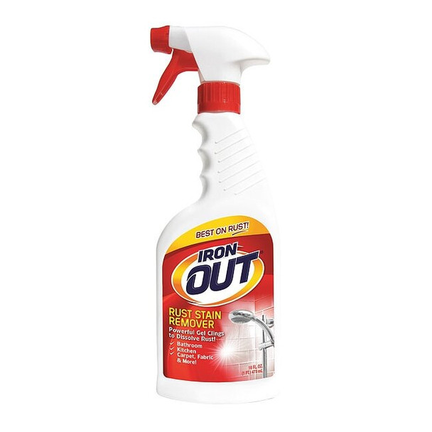 Iron Out Rust Remover,16 oz,Spray Bottle,PK6 LIO616PN