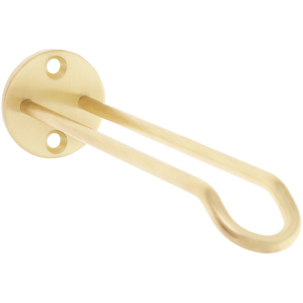 National Hardware 7 In. Brushed Gold Steel Wall Base Plant Hanger N275-521