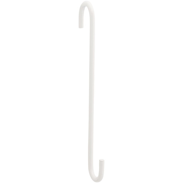 National Hardware 8 In. White Steel Modern Large S-Hook Plant Hanger N275-519