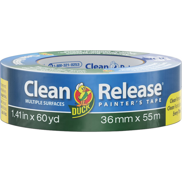 Duck Clean Release 1.41 In. x 60 Yd. Blue Painters Tape 240194