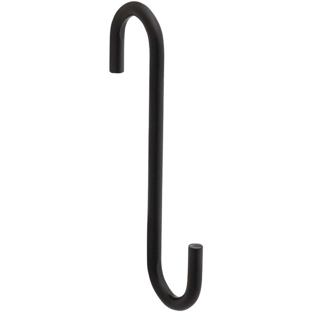National Hardware 4 In. Black Steel Modern Small S-Hook Plant Hanger N275-514