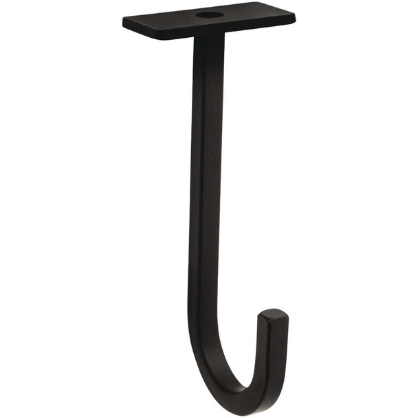 National Hardware 5 In. Black Steel Long Ceiling Plant Hook N275-510