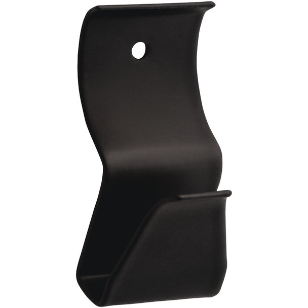 National Hardware 1-7/16 In. Black Steel Siding Hook Plant Hanger (4-Pack)