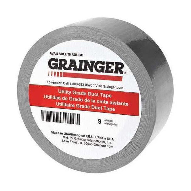 Manufacturer Varies DuctTape,Silver,33ydL,2-3/4inW,PK8 TC600-Silver