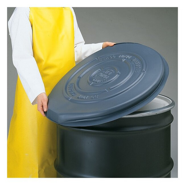 Manufacturer Varies Drum Cover, Gray, LLDPE, 23.75 in L 904-9001