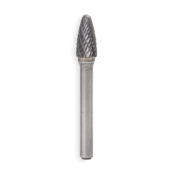Widia Carbide Bur,Round Nose Tree,3/4,dbl Cut M41394