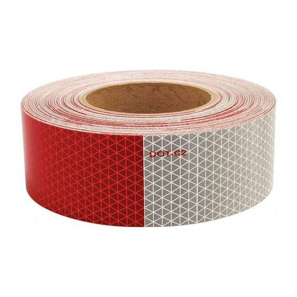 Oralite Consp Tape,Truck and Trailer,3"X8.33Yd 18807