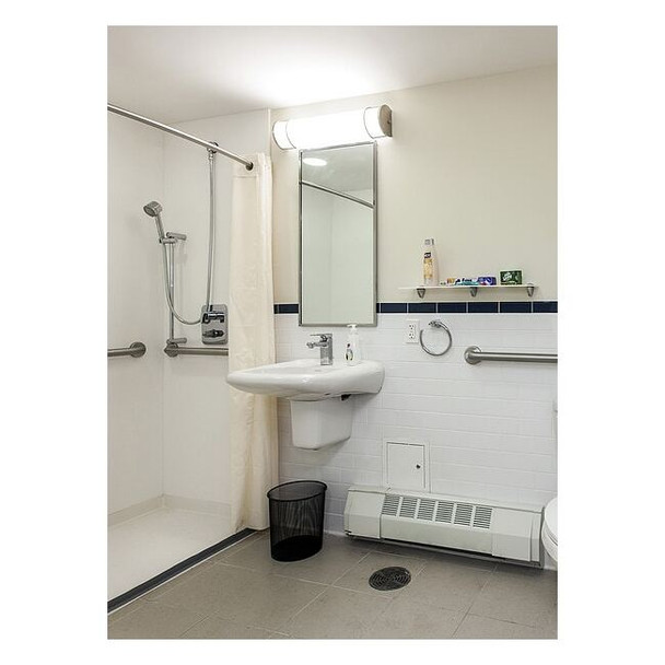 Ketcham 18" x 30 1/4" Surface Mounted Theft Proof Acrylic Mirror TPMA-1830