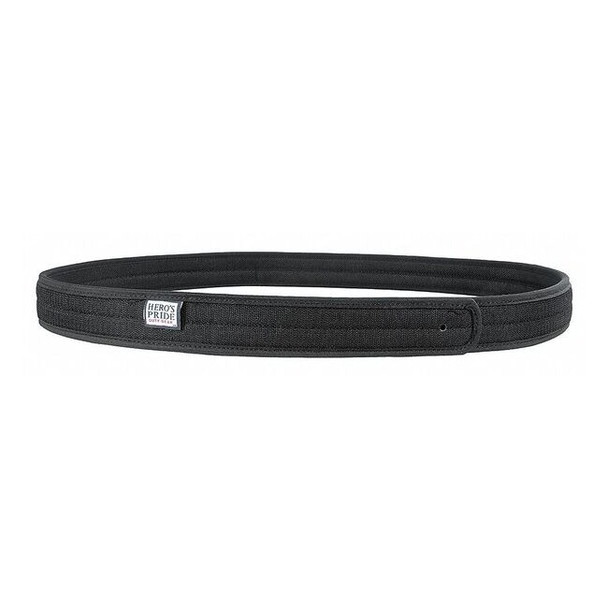 Heros Pride Duty Belt, Nylon, Black, L, Hook-and-Loop 1205-L-40