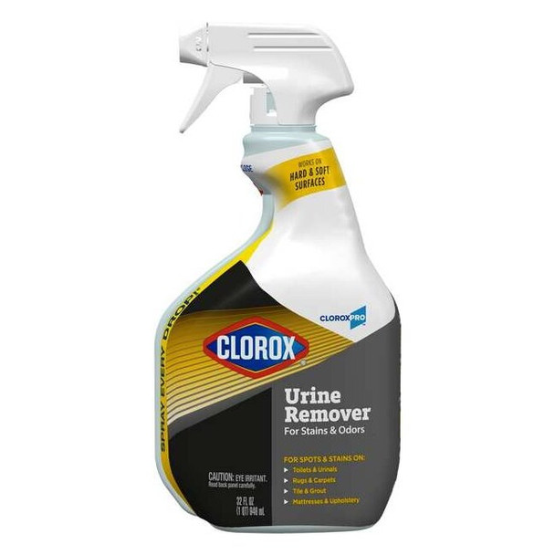 Clorox Urine Remover, 32oz, Bottle, Floral, PK9 31036