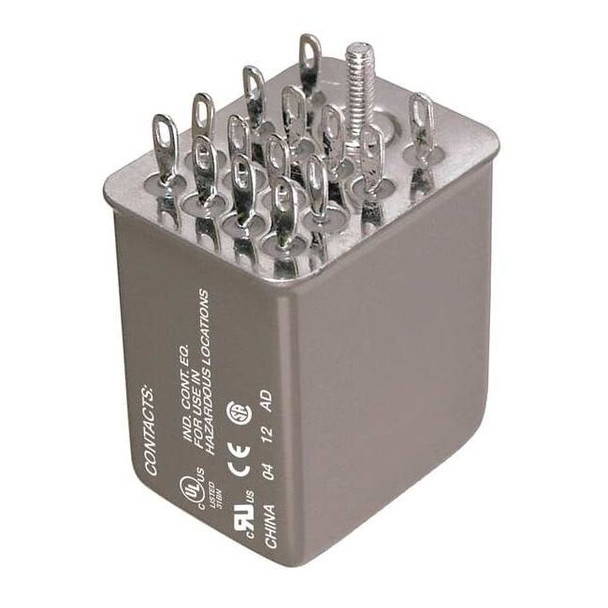 Plug-In, General Purpose Relay, Square, 3 A, 14 Pins, Plug-in