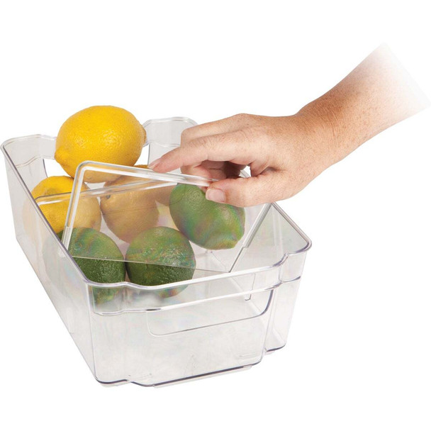 Dial Industries Clear-ly Organized Kitchen Bin with Dividers B664FN