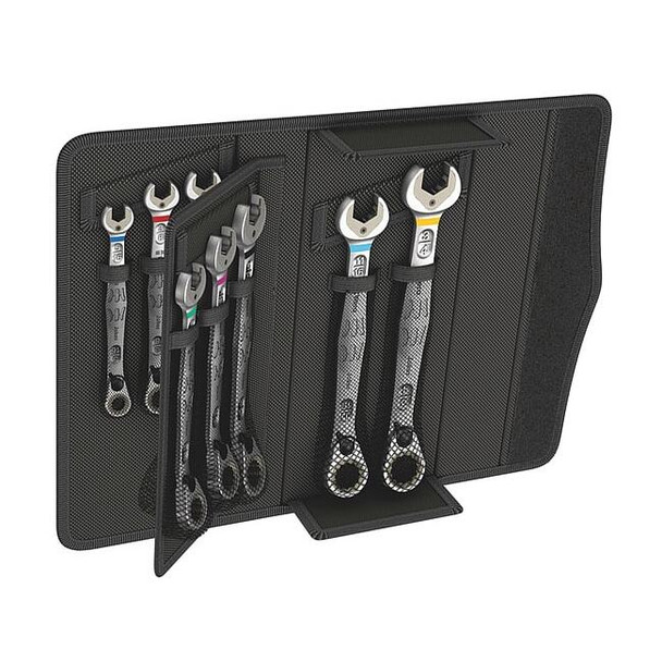 Wera Combo Wrench St,Steel,Chrome,Stnrd, Ofst 05020093001