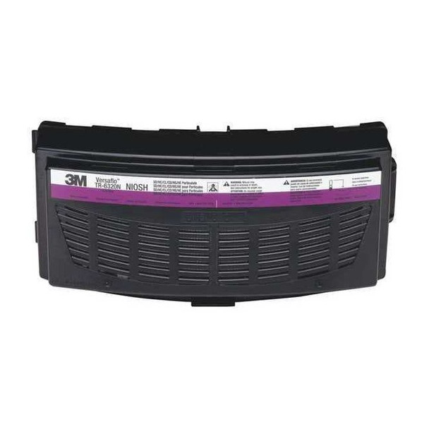 3m Versaflo Respirator Cartridge,White/Magenta,PK5 TR-6320N