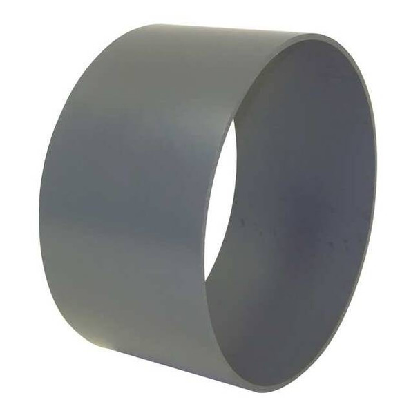 Plastic Supply Duct Coupler, 8 in Duct Dia, Type I PVC, 5-7/8" L PVCC08