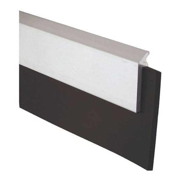 Pemko Weatherstrip,Flat,7 ft L,Silver,Neoprene 3151CN84