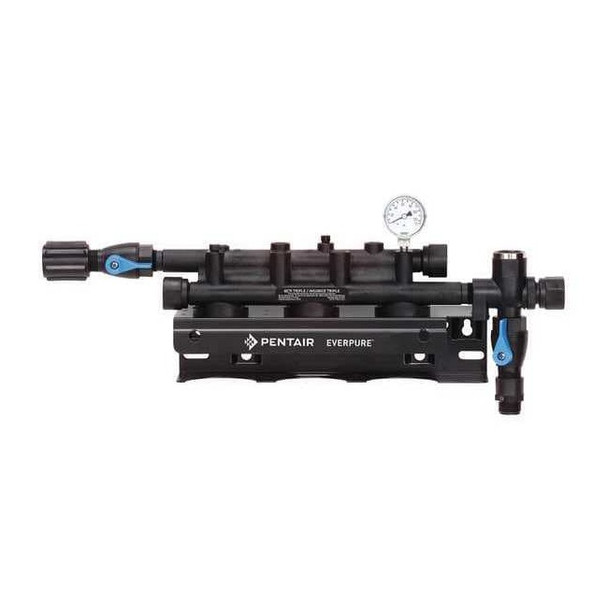 Pentair Everpure WaterFilterHead,3/4in,FNPT,203/4inL EV927223-75