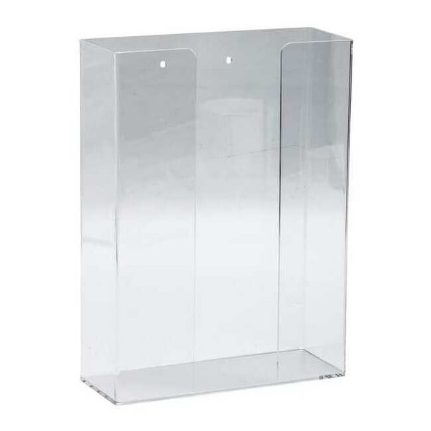 Brady Glove Dispenser, Acrylic, Holds (3) Boxes ,Clear GD03