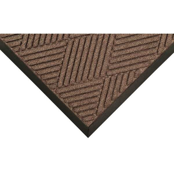 Condor Entrance Mat, Polypropylene, 3/8 in Thick, Brown, 3 ft W x 5 ft L 8PR94